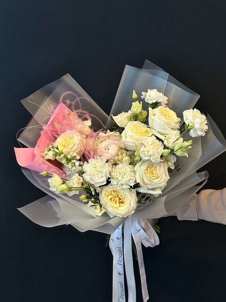 Букет «Снежная фея» – волшебство зимней нежности