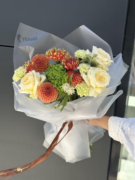 Букет «Летний карнавал» – фейерверк красок и настроения