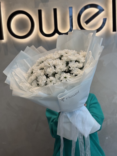 Букет «Семь чувств» — 7 кустовых хризантем