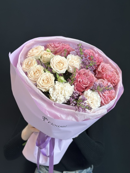 Букет «Весеннее настроение» – аромат цветущего сада в вашем доме