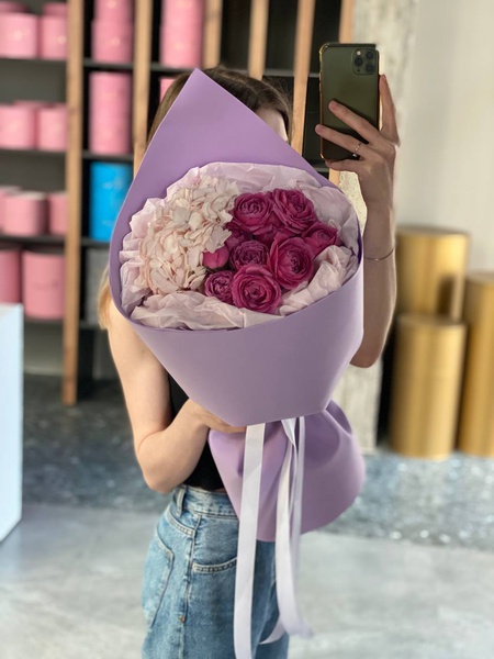 Букет «Туманное утро»