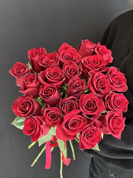 Букет из 23 роз без упаковки