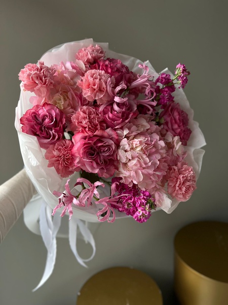 Букет «Осенняя серенада» – поэзия контрастов