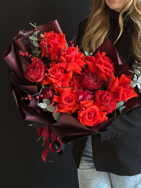 Букет «Двойная романтика»