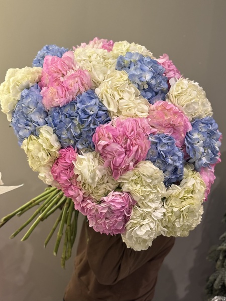 Букет «Радуга в дымке»