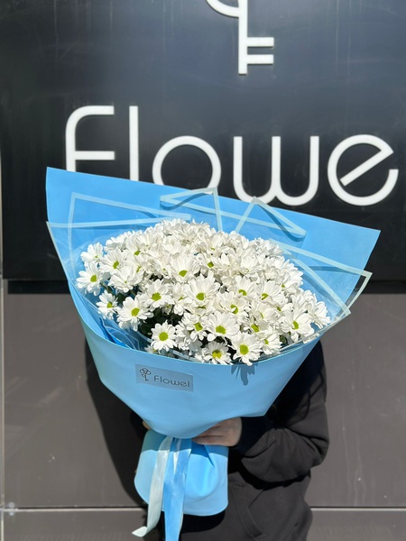 Букет «Одиннадцать» — 11 кустовых хризантем